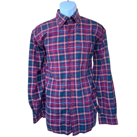 Sz M Tommy Hilfiger Long Sleeve Button Down Shirt - Picture 2 of 7